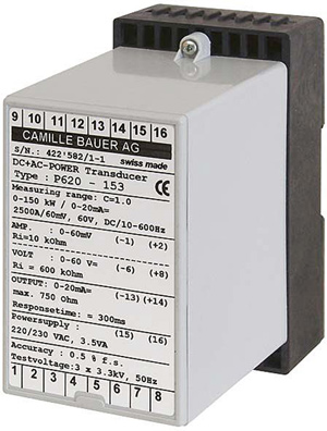 Transducer for active, reactive